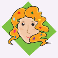 Virgo Women's Maple Crew Neck Tee by AS Colour Design