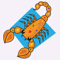 Scorpio Women's Maple Crew Neck Tee by AS Colour Design