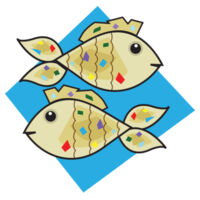 Pisces Men's AS Colour Staple Regular Fit T Shirt  Design