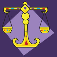 Libra Women's Maple Crew Neck Tee by AS Colour Design