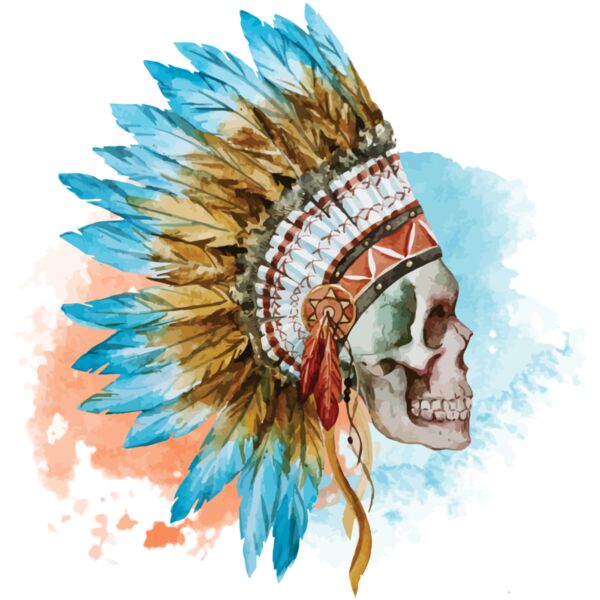 Colorful Skull Thumbnail