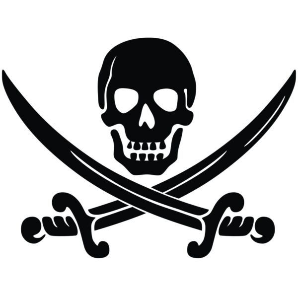 Black Skull and Swords Thumbnail